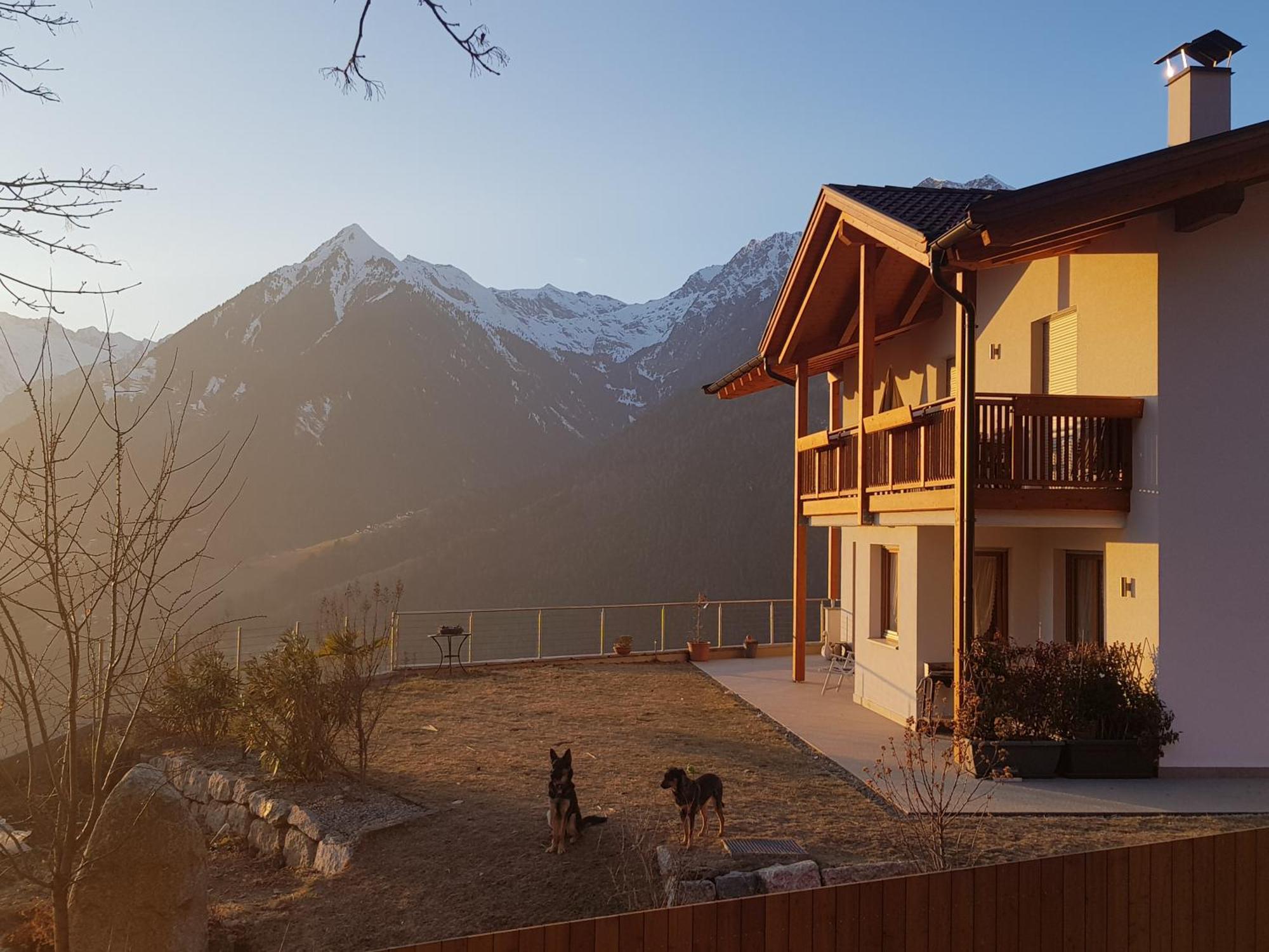 Pruensterhof Schenna Apartment Exterior photo